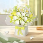 Romantic Flower Bouquet Creative Building Blocks