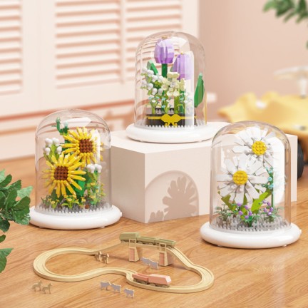 Educational Sunflower Building Blocks