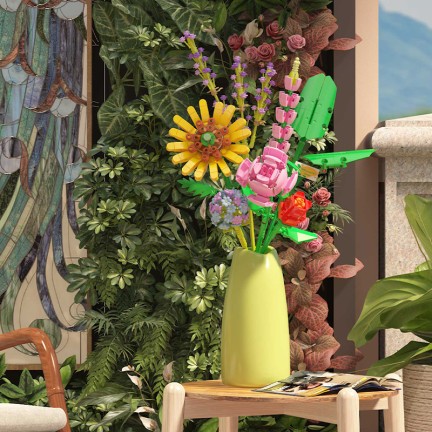 Nature-Inspired Creative Building Blocks Set