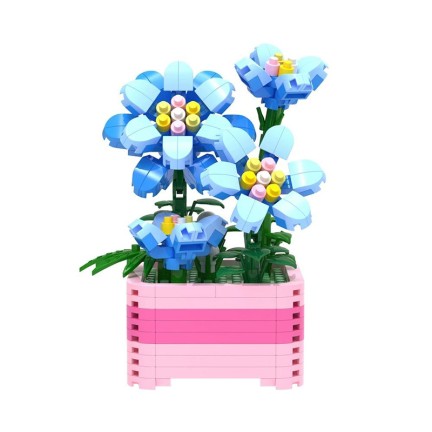 Sunny Sunflower Bouquet Building Blocks