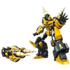 Transforming Mecha Warrior Building Block Model