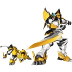 Transforming Mecha Warrior Building Block Model