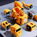 Magnetic transformation engineering robot building blocks