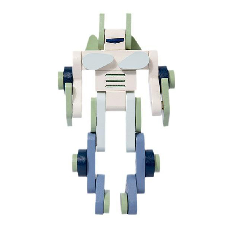 Montessori Wooden Creative Building Blocks Educational Set