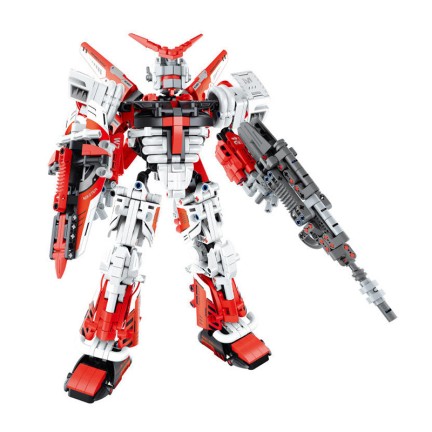 Mecha assembly robot building block set