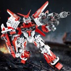 Mecha assembly robot building block set