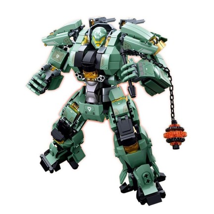 Warrior Mech Building Block Set