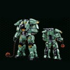 Warrior Mech Building Block Set