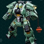 Warrior Mech Building Block Set