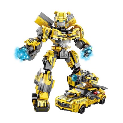 Wasp Transforming Mech Building Blocks