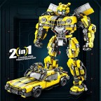 Wasp Transforming Mech Building Blocks