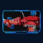 High-difficulty 2-in-1 transforming robot building blocks