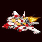 Two-in-one metal assembly toy building blocks