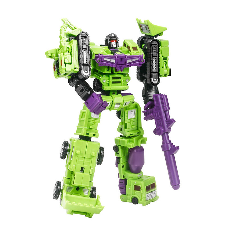 6-in-1 Transforming Robot Car Building Blocks