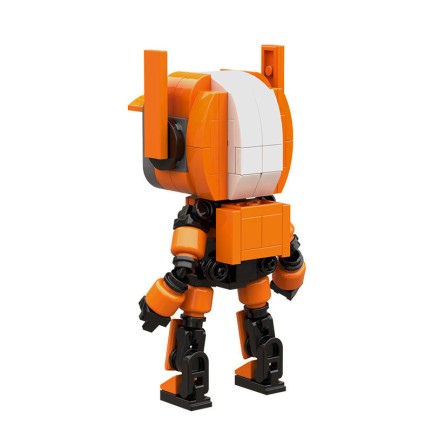 Small particle robot building block set