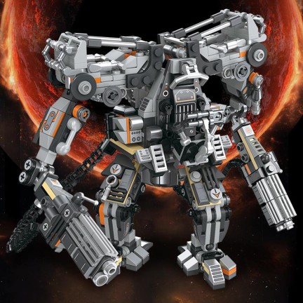 Matrix robot model building blocks