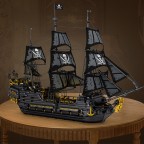 Black Pearl large sailing ship building blocks