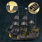 Black Pearl large sailing ship building blocks
