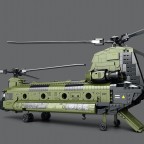 Heavy-duty transport helicopter building blocks