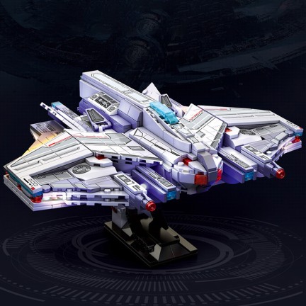 Pioneer-class destroyer model building blocks