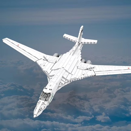 Pioneer Warhawk military aircraft building blocks