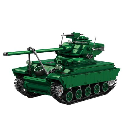 Tiger Tank Camouflage Building Blocks