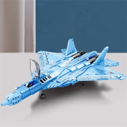 New heavy stealth fighter jet building blocks