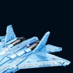 New heavy stealth fighter jet building blocks