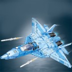New heavy stealth fighter jet building blocks