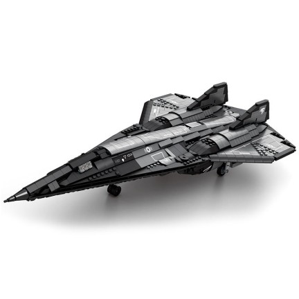 Attack aircraft DIY jet fighter building blocks