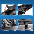Attack aircraft DIY jet fighter building blocks