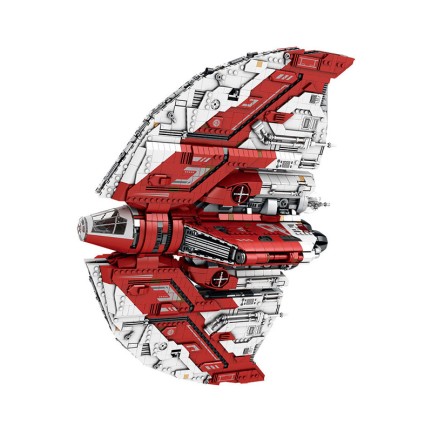 Interstellar spaceship battle large building blocks