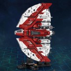 Interstellar spaceship battle large building blocks