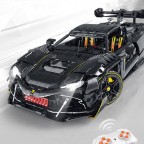 Supercar building block model kit