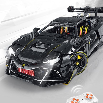 Supercar building block model kit