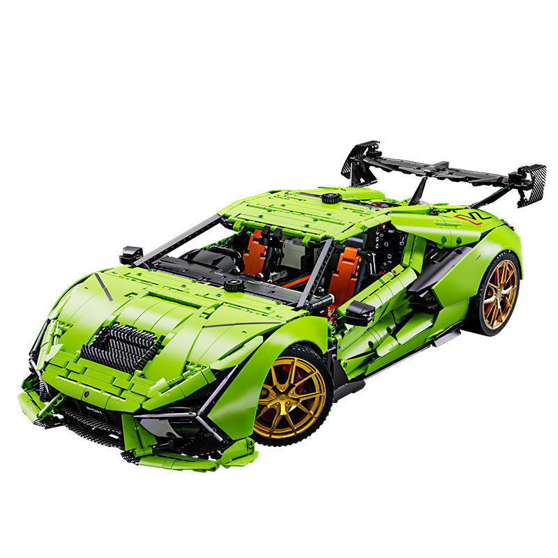 Complete set of building blocks for a supercar