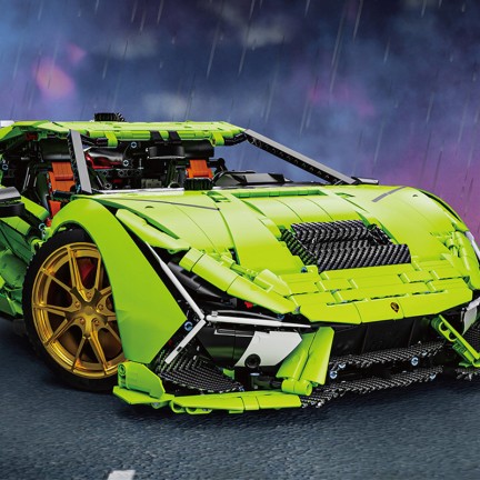 Complete set of building blocks for a supercar