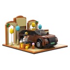 City Street Scene Car Building Blocks Educational Set