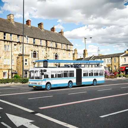 City public transportation educational building block set