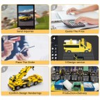 City public transportation educational building block set