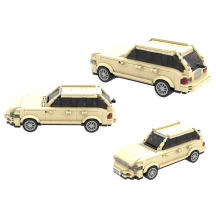 Cool 3D Car Building Blocks