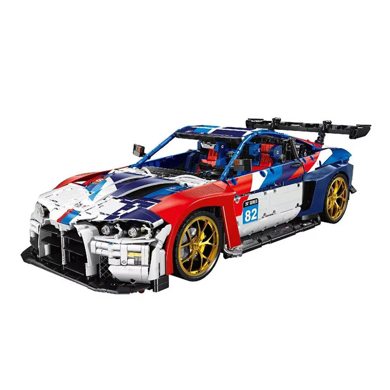 High-speed racing supercar building blocks