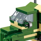 Military armored personnel carrier building blocks