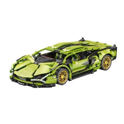 Advanced technical sports car building blocks