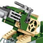 Children's military anti-aircraft artillery building blocks