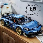 Lightning-fast sports car building block set