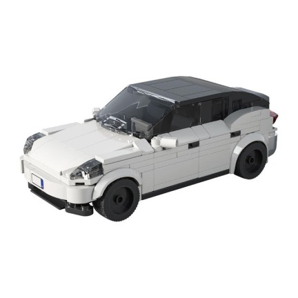 Urban-themed DIY building block car kit