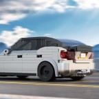 Urban-themed DIY building block car kit