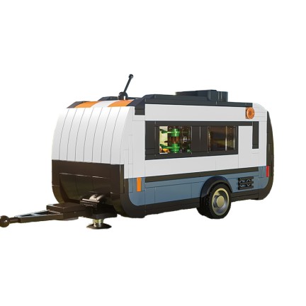 Camping trailer building blocks