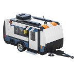 Camping trailer building blocks
